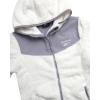 imageReebok Womens Fleece Zip Up Jacket  Warm Snow Fleece Winter Jacket with Hood  Insulated Winter Jackets for Women SXLWhite