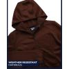 imageReebok Womens Jacket  Active Performance Fleece Lined Softshell Jacket with Hood  Lightweight Jackets for Women S3XCognac