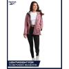 imageReebok Womens Jacket  Active Performance Fleece Lined Softshell Jacket with Hood  Lightweight Jackets for Women S3XDark Dusty Rose