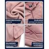 imageReebok Womens Jacket  Active Performance Fleece Lined Softshell Jacket with Hood  Lightweight Jackets for Women S3XDusty Rose