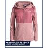 imageReebok Womens Jacket  Polar Fleece Sweatshirt Jacket  Lightweight Coat for Women SXLDusty Rose Pink