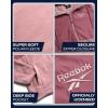 imageReebok Womens Jacket  Polar Fleece Sweatshirt Jacket  Lightweight Coat for Women SXLDusty Rose Pink