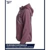 imageReebok Womens Jacket  Polar Fleece Sweatshirt Jacket  Lightweight Coat for Women SXLGrape