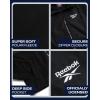 imageReebok Womens Jacket  Polar Fleece Sweatshirt Jacket  Lightweight Coat for Women SXLJet Black