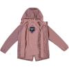 imageReebok Womens Jacket  Weather Resistant Fleece Lined Windbreaker Jackets for Women  Cozy Zip Up Hoodie Jacket SXLDusty Rose