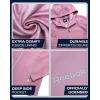 imageReebok Womens Jacket  Windproof Woven Softshell Jacket with Hood for Running Hiking  Lightweight Jackets for Women SXLOrchid Pink