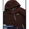 imageReebok Womens Jacket  Windproof Woven Softshell Jacket with Hood for Running Hiking  Lightweight Jackets for Women SXLTruffle