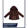 imageReebok Womens Jacket  Windproof Woven Softshell Jacket with Hood for Running Hiking  Lightweight Jackets for Women SXLTruffle