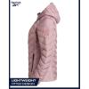 imageReebok Womens Softshell Jacket  Lightweight Weather Resistant Hooded Winter Jacket  Athletic Outerwear Jackets for WomenRose Pink