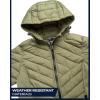 imageReebok Womens Softshell Jacket  Lightweight Weather Resistant Hooded Winter Jacket  Athletic Outerwear Jackets for WomenSage