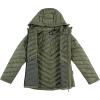 imageReebok Womens Softshell Jacket  Lightweight Weather Resistant Hooded Winter Jacket  Athletic Outerwear Jackets for WomenSage