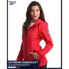 imageReebok Womens Softshell Jacket  Lightweight Weather Resistant Hooded Winter Jacket  Athletic Outerwear Jackets for WomenVector Red