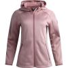 imageReebok Womens Jacket  Active Performance Fleece Lined Softshell Jacket with Hood  Lightweight Jackets for Women S3XDusty Rose