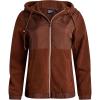 imageReebok Womens Jacket  Polar Fleece Sweatshirt Jacket  Lightweight Coat for Women SXLCognac