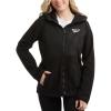 imageReebok Womens Jacket  Polar Fleece Sweatshirt Jacket  Lightweight Coat for Women SXLJet Black