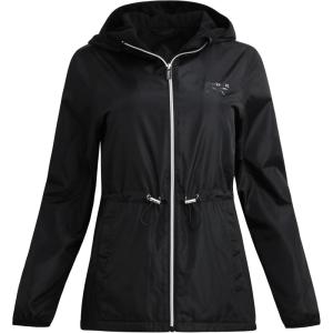 imageReebok Womens Jacket  Weather Resistant Fleece Lined Windbreaker Jackets for Women  Cozy Zip Up Hoodie Jacket SXLBlack Ink