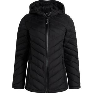 imageReebok Womens Softshell Jacket  Lightweight Weather Resistant Hooded Winter Jacket  Athletic Outerwear Jackets for WomenJet Black