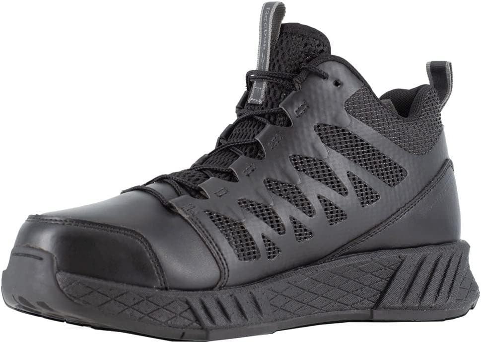 imageReebok Mens Floatride Energy MidCut Tactical Boot Military ampamp TacticalBlack
