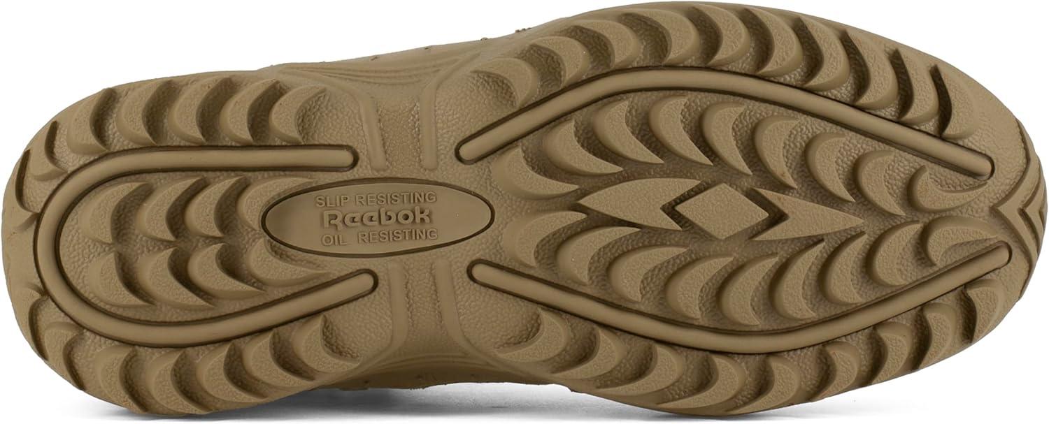 imageReebok Mens Rb8694 Rapid Response Rb Composite Toe 6quot Tactical Stealth Boot Sidezipper Desert Tan Military ampamp Tactical BootsDesert Tan
