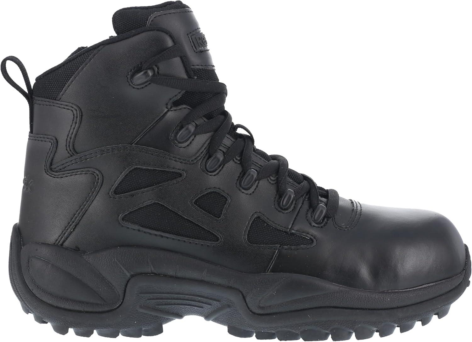 imageReebok Womens Rapid Response Rb 6 Inch Electrical Composite Toe WorkDuty  BlackBlack