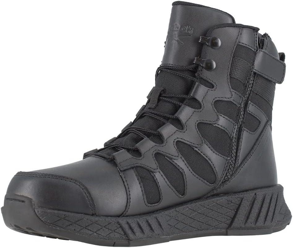 imageReebok Work Floatride Energy Tactical 8quot Composite Toe Mens OxfordBlack