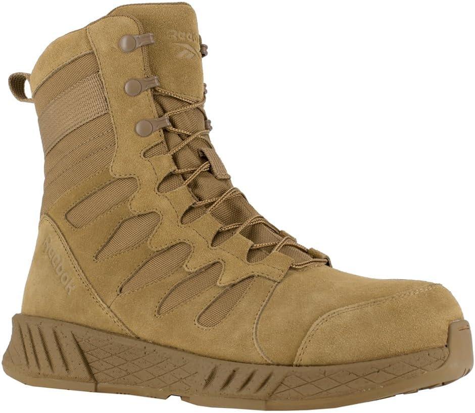 imageReebok Work Floatride Energy Tactical 8quot Composite Toe Mens OxfordCoyote