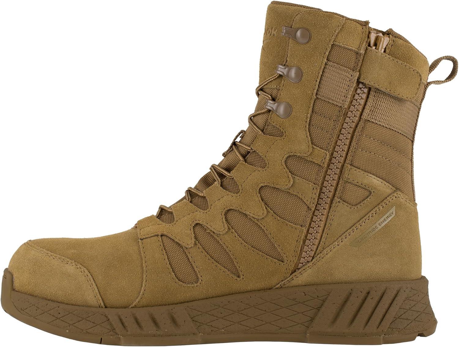 imageReebok Work Floatride Energy Tactical 8quot Composite Toe Mens OxfordCoyote