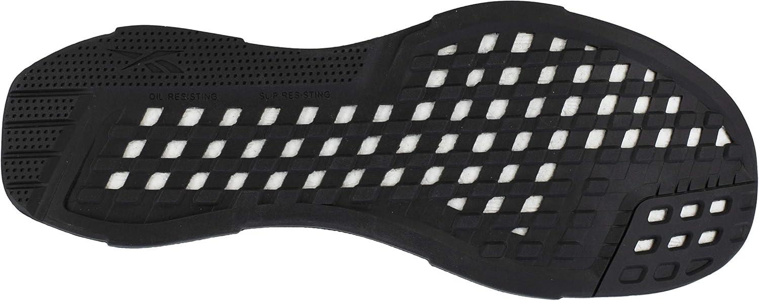 imageReebok Work Mens Fusion Flexweave Eh Comp Toe Mid Black and White  9 Medium