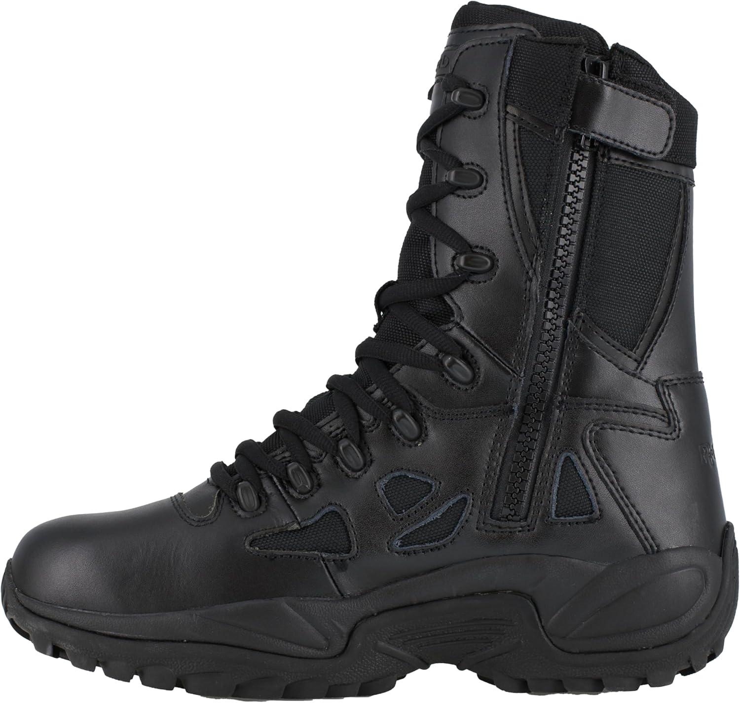 imageReebok Work Rapid Response RB 8quot Boot Womens BootBlack