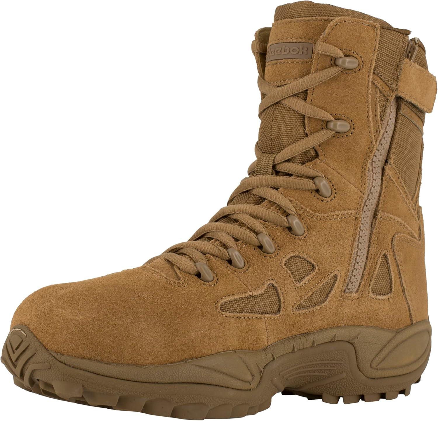 imageReebok Work Rapid Response RB 8quot Composite Toe Mens BootCoyote