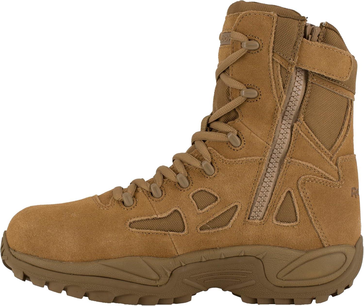 imageReebok Work Rapid Response RB 8quot Composite Toe Mens BootCoyote