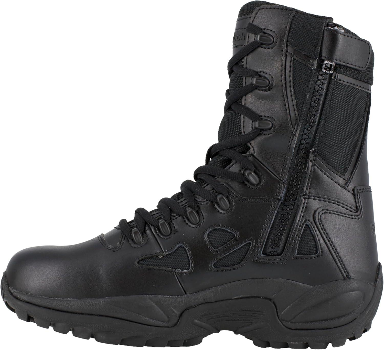 imageReebok Work Rapid Response RB 8quot WP Boot Womens BootBlack