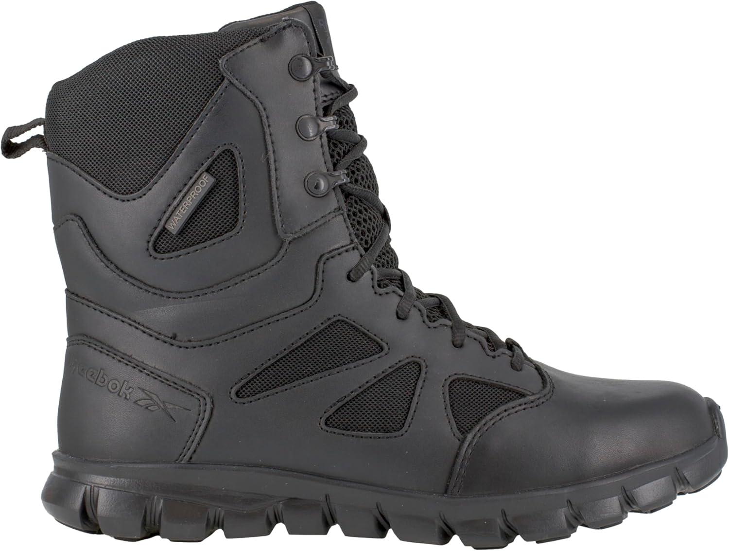 imageReebok Work Sublite Cushion Tactical 8quot WP Mens BootBlack