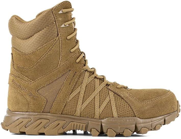 imageReebok Work Trailgrip Tactical 8quot Side Zip Mens BootCoyote