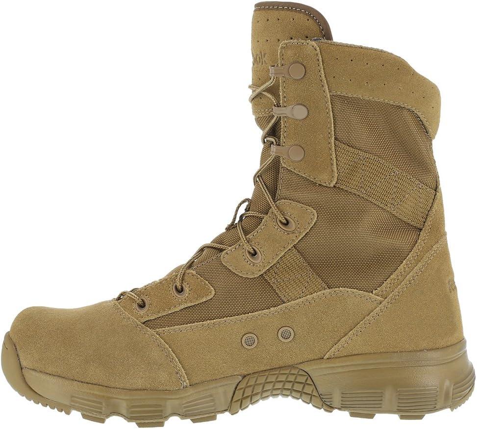imageReebok Work Womens Hyper Velocity 8 Inch Electrical Soft Toe WorkDuty  BeigeCoyote