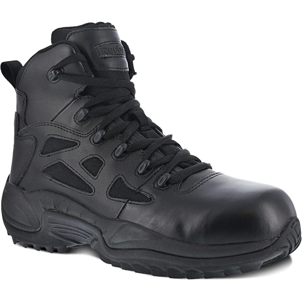 imageReebok Womens Rapid Response Rb 6 Inch Electrical Composite Toe WorkDuty  BlackBlack