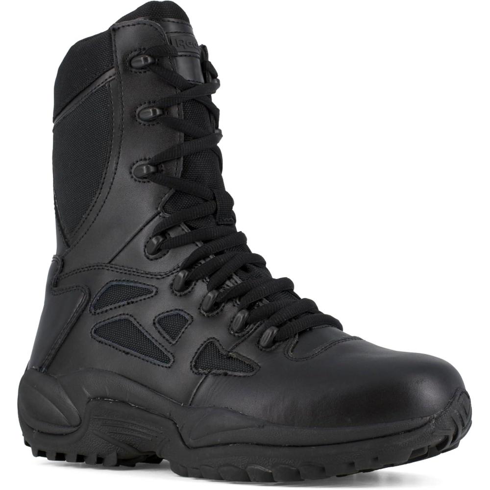 imageReebok Work Rapid Response RB 8quot Boot Womens BootBlack