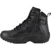 imageReebok Mens Rapid Response Rb Rb8678 Stealth 6 Boot with Side Zipper Black Soft Toe Hiking ShoeBlack