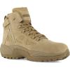 imageReebok Mens Rb8694 Rapid Response Rb Composite Toe 6quot Tactical Stealth Boot Sidezipper Desert Tan Military ampamp Tactical BootsTan
