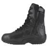 imageReebok mens Rapid Response Rb Safety Toe 8quot Stealth With Side Zipper military and tactical boots Black 9 US55 Wide