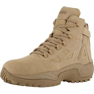 imageReebok Mens Rb8694 Rapid Response Rb Composite Toe 6quot Tactical Stealth Boot Sidezipper Desert Tan Military ampamp Tactical BootsTan