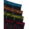 imageReebok Boys Boxer Briefs  3 Pack Soft Comfort Performance Stretch Boys Underwear  Breathable Boxers for Boy 618BlackBlack Print With Contrast