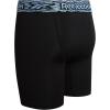 imageReebok Boys Boxer Briefs  4 Pack Soft Breathable MoistureWicking Boxers  Underwear Pack for Boys Sizes 618All Black With Contrast Waistband Print