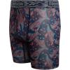 imageReebok Boys Boxer Briefs  4 Pack Soft Breathable MoistureWicking Boxers  Underwear Pack for Boys Sizes 618Monument PrintBlackSapphire BlueMaritime Blue