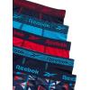 imageReebok Boys Boxer Briefs  5 Pack Breathable Performance Stretch Athletic Underwear Boxers for Boys with Contour Pouch 618Maritime Blue PrintAtomic BlueChinese Red