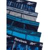 imageReebok Boys Boxer Briefs  5 Pack Breathable Performance Stretch Athletic Underwear Boxers for Boys with Contour Pouch 618Maritime BlueStone GreyAtomic Blue