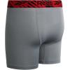 imageReebok Boys Boxer Briefs  5 Pack Breathable Performance Stretch Athletic Underwear Boxers for Boys with Contour Pouch 618Red PrintGreyRedBlackGrey
