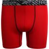 imageReebok Boys Boxer Briefs  5 Pack Breathable Performance Stretch Athletic Underwear Boxers for Boys with Contour Pouch 618Red PrintGreyRedBlackGrey