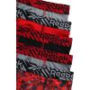 imageReebok Boys Boxer Briefs  5 Pack Breathable Performance Stretch Athletic Underwear Boxers for Boys with Contour Pouch 618Red PrintGreyRedBlackGrey