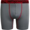 imageReebok Boys Boxer Briefs  5 Pack Breathable Performance Stretch Athletic Underwear Boxers for Boys with Contour Pouch 618Red PrintGreyRedBlackGrey